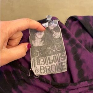 Young fabulous and broke long sleeved dress